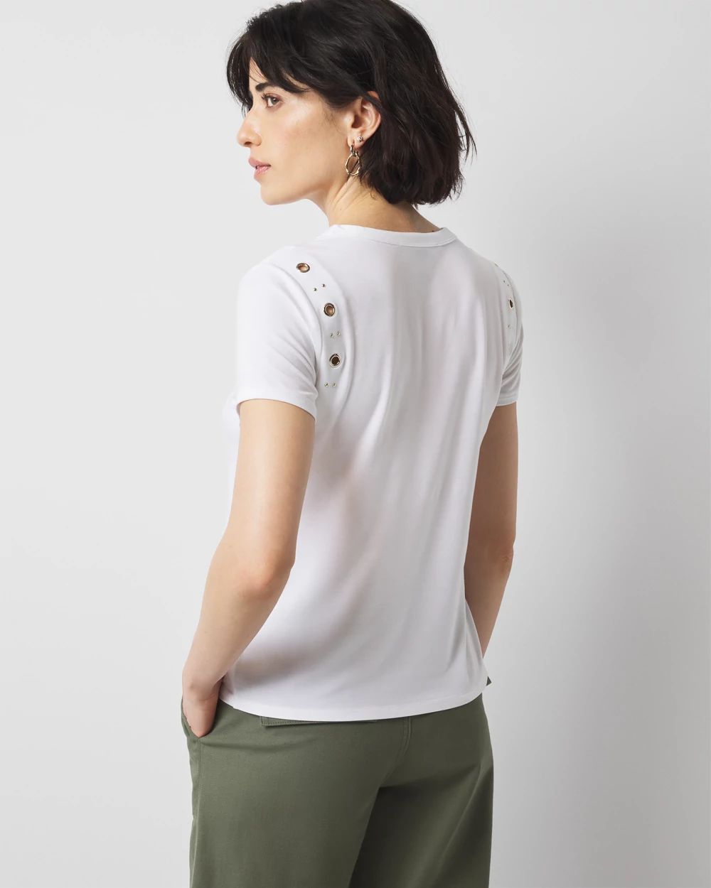 ★GLOWNY★ LUSH SWIRL MODAL TEE WHITE MELANGE GY25LWTS003WM MUSINSA | GLOWNY LUSH SWIRL MODAL TEE (WHITE MELANGE)